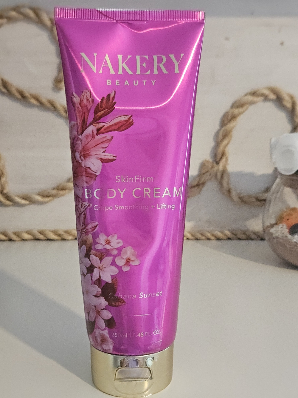 Nakery SkinFirm Body Cream - Pink (Hibiscus Sunset)